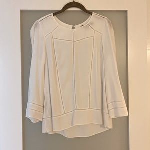 Comptoir des Cotonniers white viscose blouse